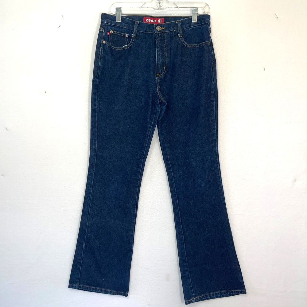 Zana Di Dark Blue Women's Junior's Bootcut Jeans y2k 2000s sz 9